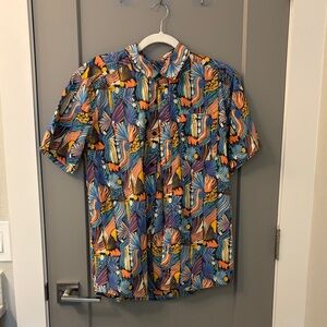 Men's Multicolor Short-Sleeve Button-Up Shirt - Patagonia